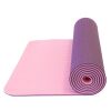 Yoga mat dvouvrstvá TPE růžová