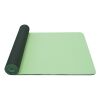 Yoga mat dvouvrstvá TPE zelená