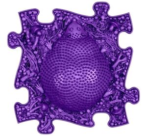 MUFFIK Ježek - tvrdá fialová