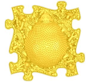 MUFFIK Ježek - tvrdá žlutá