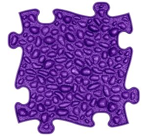 MUFFIK Oblázky - měkká fialová