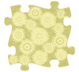 MUFFIK Louka - měkká pastelová žlutá