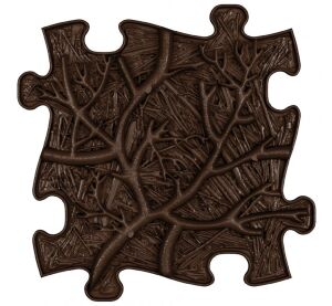 MUFFIK Kořeny - měkká hnědá