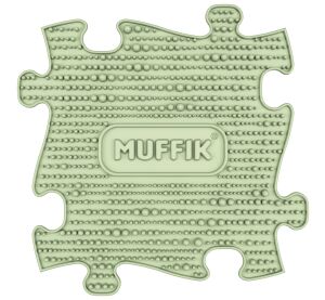 MUFFIK Muffik - měkká pastelová zelená