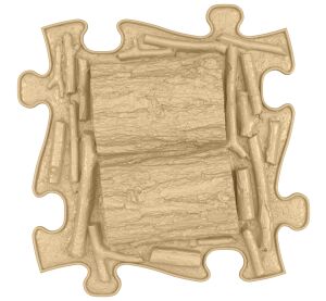 MUFFIK Kláda - tvrdá béžová