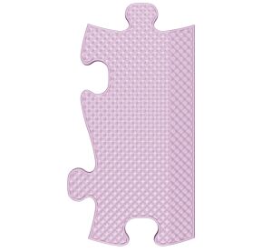 MUFFIK Zakončení Rovina - tvrdá šeříková