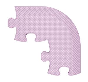 MUFFIK Zakončení Roh - tvrdá šeříková