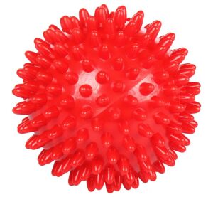 Masážní míček 9 cm červený