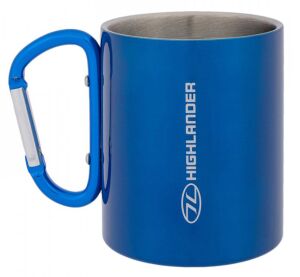 Highlander Hrnek s karabinou - modrý
