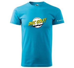 Tričko Artis Discgolf - tyrkysová