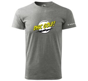 Tričko Artis Discgolf - šedý melír