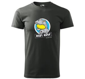 Tričko Artis T-Rex - tm. břidlice