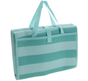 Plážové lehátko 200 x 150 cm zelená