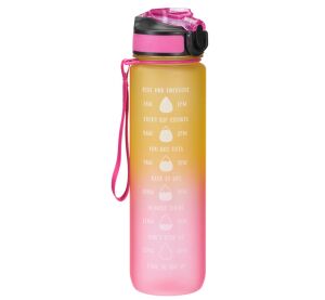 Sportovní láhev 1000 ml růžová