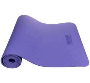Yoga mat jednovrstvá TPE fialová