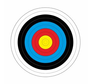 Terč Yate 60 cm - 10 ks