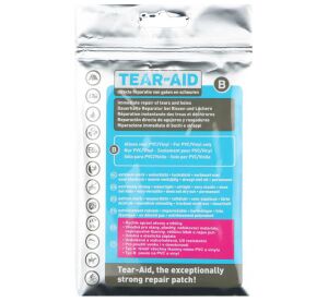 Samolepicí záplata TEAR-AID typ B na PVC