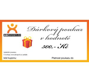 Dárkový poukaz na 500,- Kč