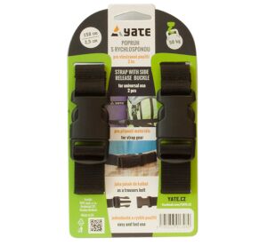 Popruh se sponou 2,5 x 150 cm - 2 ks