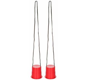 Mini chůdy Steppers - červená