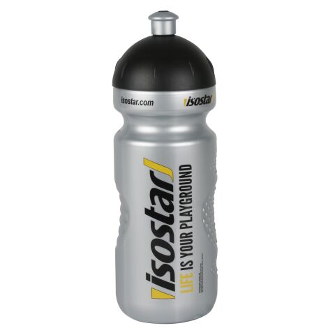 Láhev ISOSTAR  650 ml stříbrná špunt