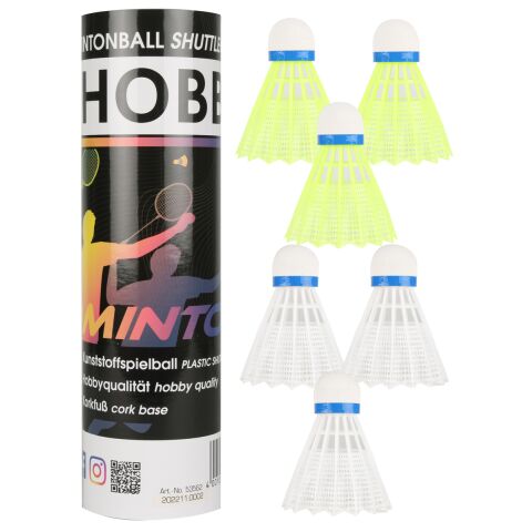 Sunflex Hobby badmintonové míčky 6 ks