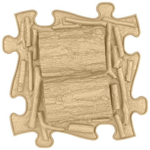 MUFFIK Kláda - tvrdá béžová