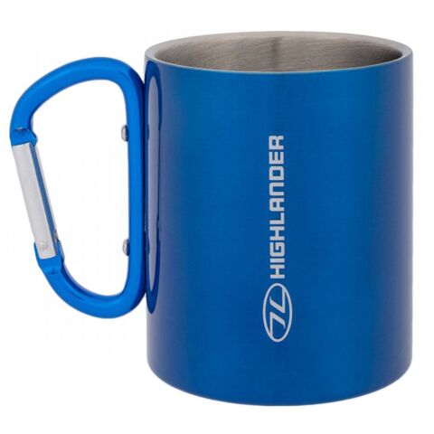 Highlander Hrnek s karabinou - modrý