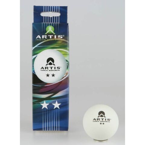 Míčky na stolní tenis ARTIS 2* - 6 ks