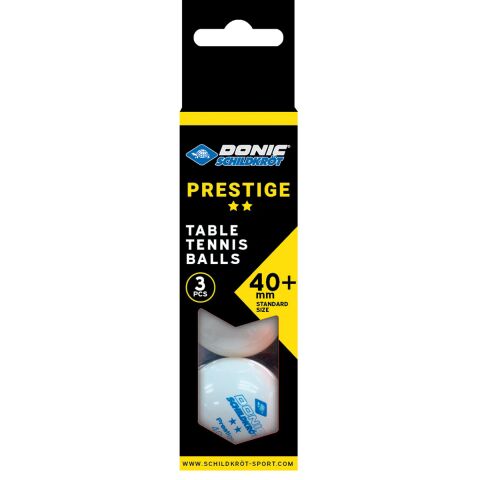 Míčky DONIC Prestige 2* - 3 ks