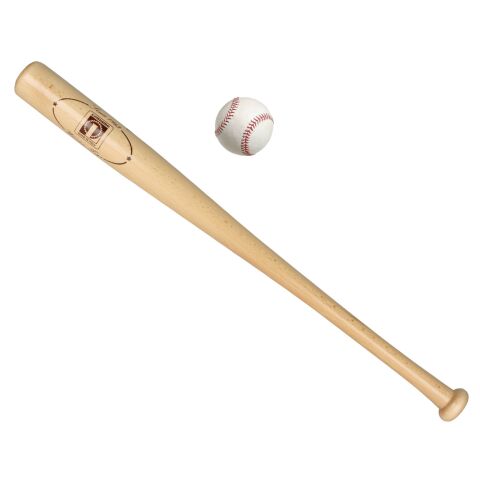 Baseball pálka s míčkem