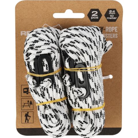 Redcliffs Stanové šňůry bílé 2 ks