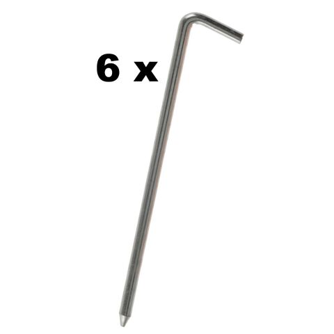 Stanové kolíky jehla 23 cm - 6 ks