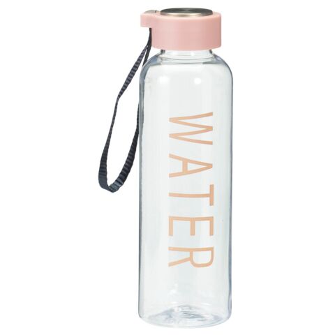 Láhev se šroubovacím víčkem 500 ml růžová