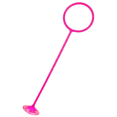 Svíticí Hula Hoop na nohu růžová