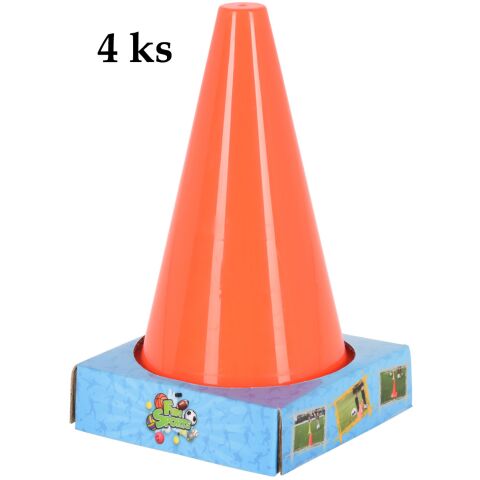 Tréninkový kužel 18 cm 4 ks