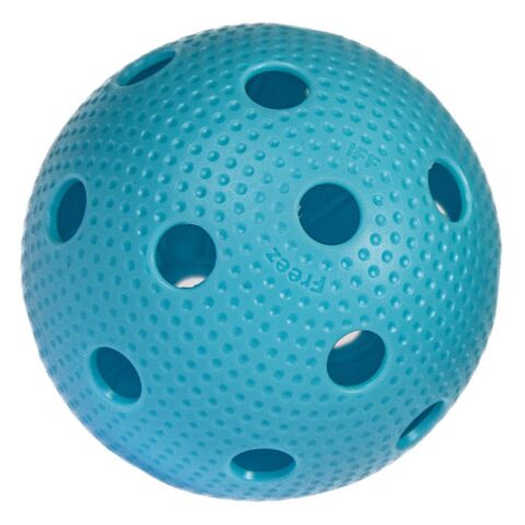 Freez Ball Official florbalový míč - modrý