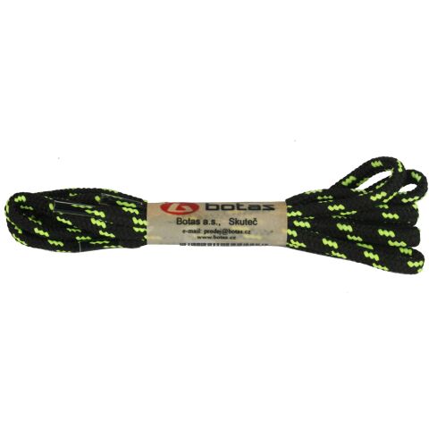 Šněrovadlo BOTAS 80 cm černo-zelená