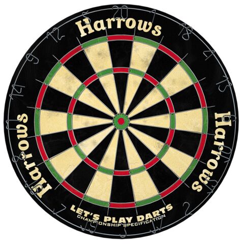Sisálový terč Harrows Let's Play Darts