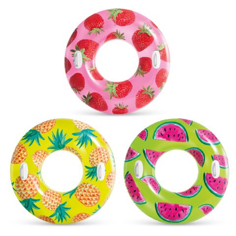 Kruh s držadly Intex TROPICAL 107 cm