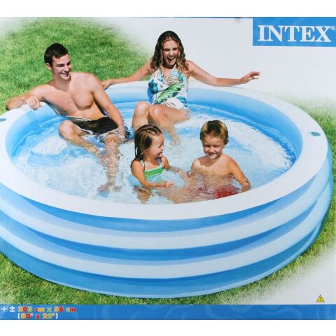 Nafukovací bazén Intex modrý 203 x 56 cm