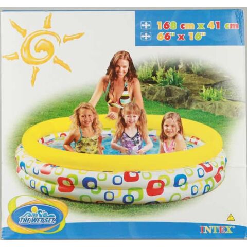 Nafukovací bazén Intex 168 x 41 cm
