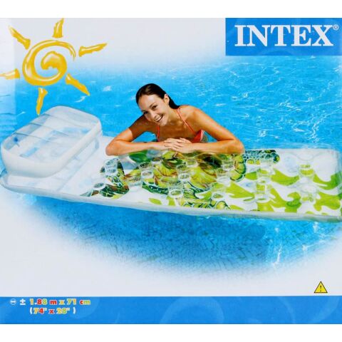 Nafukovací lehátko 18-pocket Intex