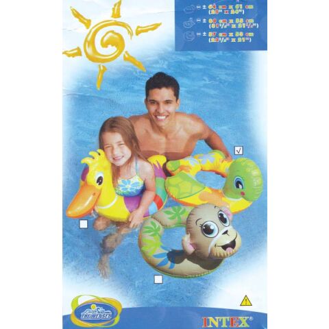 Nafukovací kruh Intex zvířátka