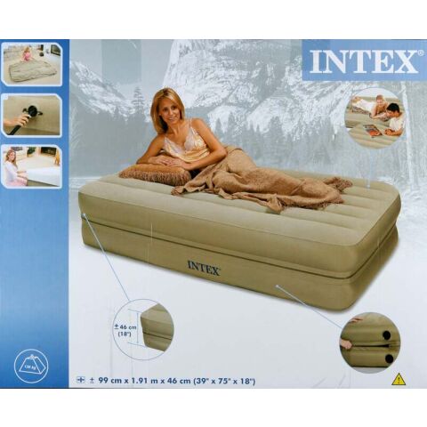 Nafukovací postel Intex Twin 2in1 99 x 191 x 46cm