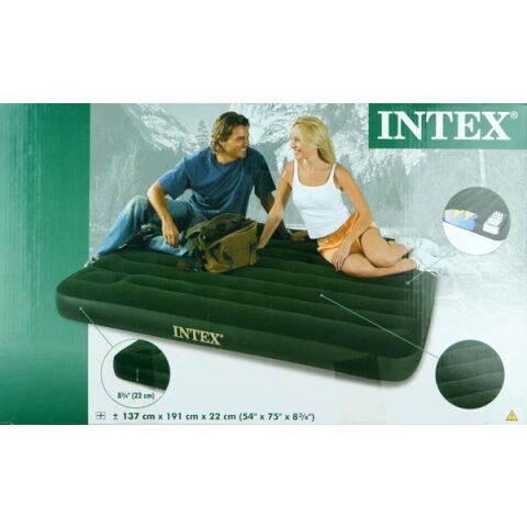 Nafukovací postel - matrace Intex Full 137 x 191 s pumpou