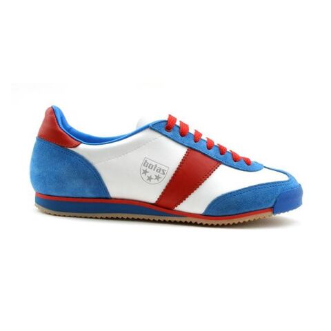 Botas CLASSIC 911 bílo-modro-červená