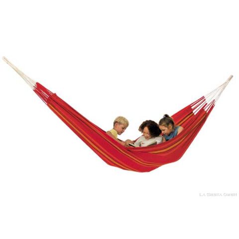 La Siesta CURRAMBERA houpací síť - červená