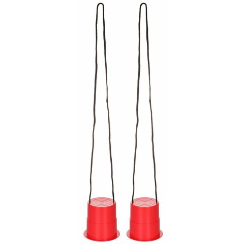 Mini chůdy Steppers - červená